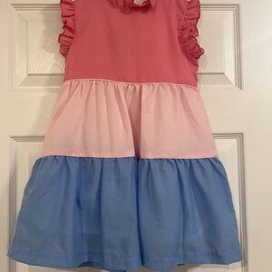 Pink and Blue Kids Dress